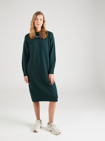 Monki Knitted dress in Green: front