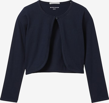 TOM TAILOR Knit Cardigan in Blue: front