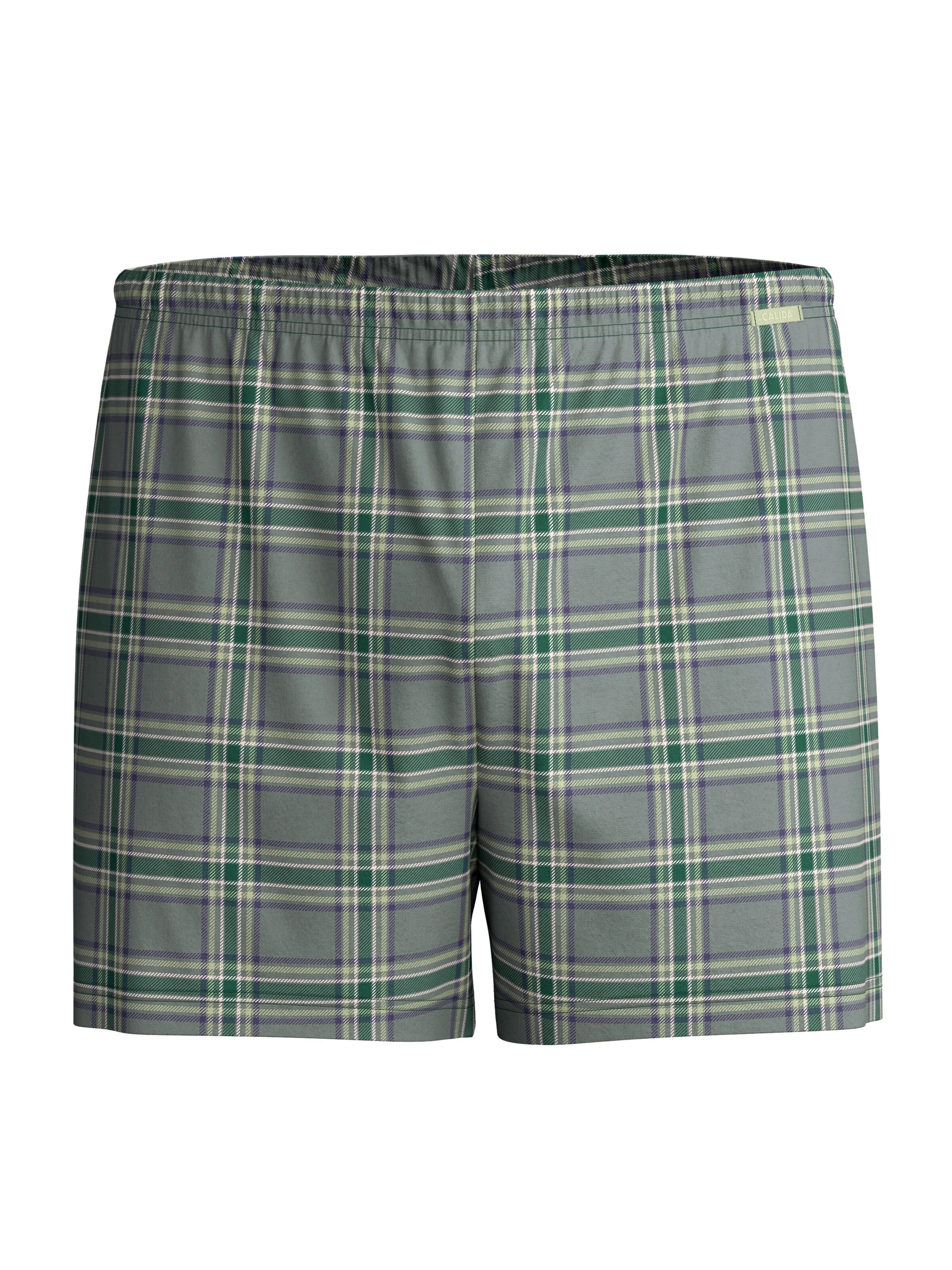CALIDA Boxer shorts 'Prints' in Green: front
