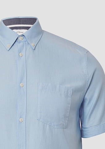 s.Oliver Regular Fit Hemd in Blau