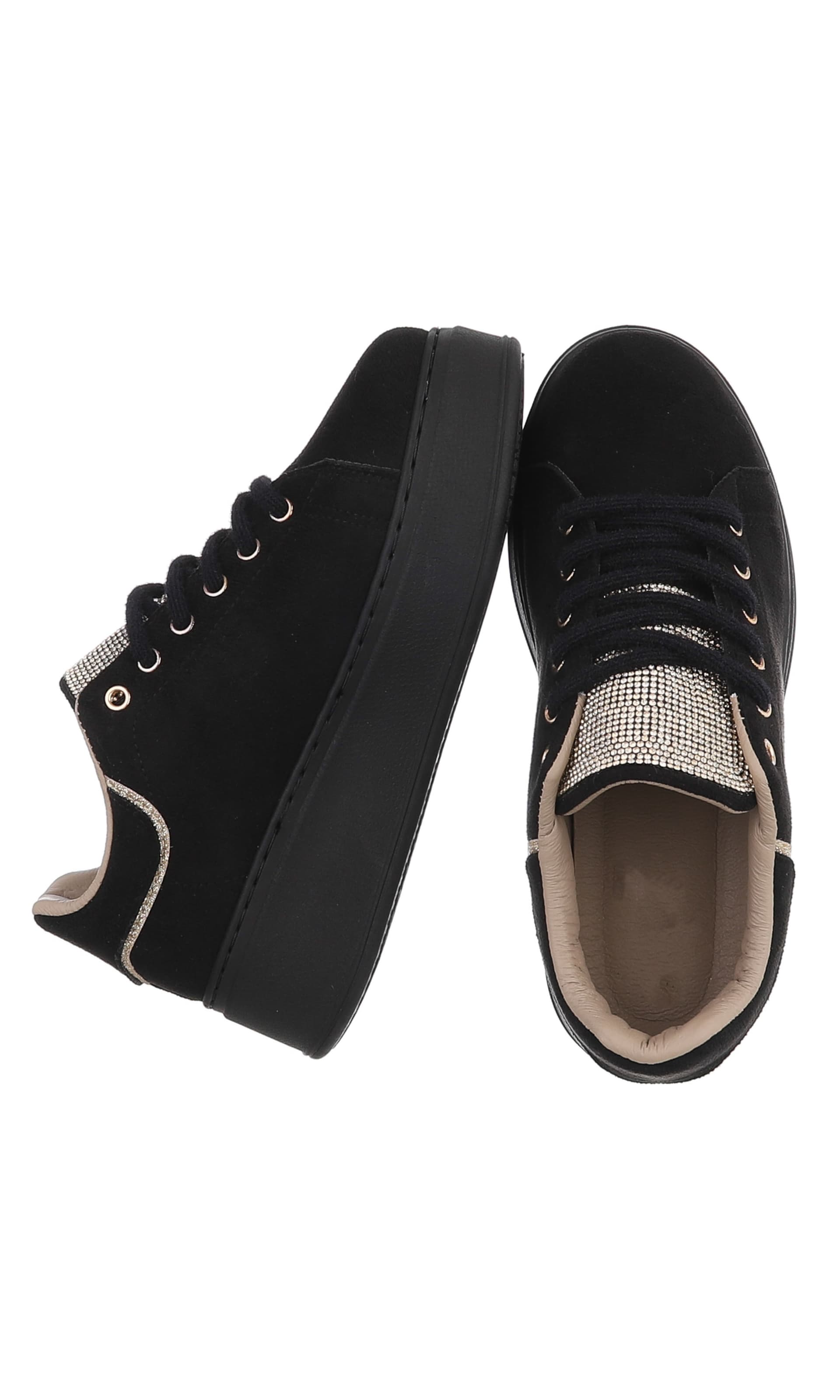 Ital-Design Sneaker in Schwarz