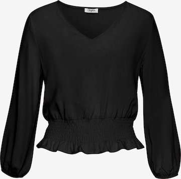 Camicia da donna di BUFFALO in nero: frontale