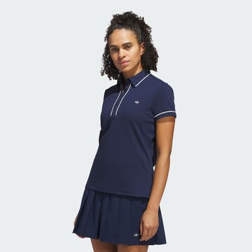 T-shirt fonctionnel 'Trefoil' ADIDAS PERFORMANCE en bleu : devant