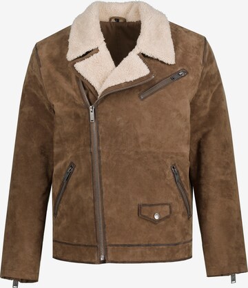 JP1880 Between-Season Jacket in Brown: front