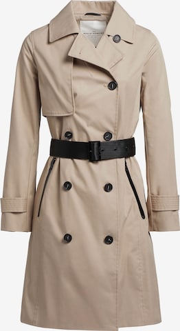 khujo Between-Seasons Coat 'Sarina' in Beige: front