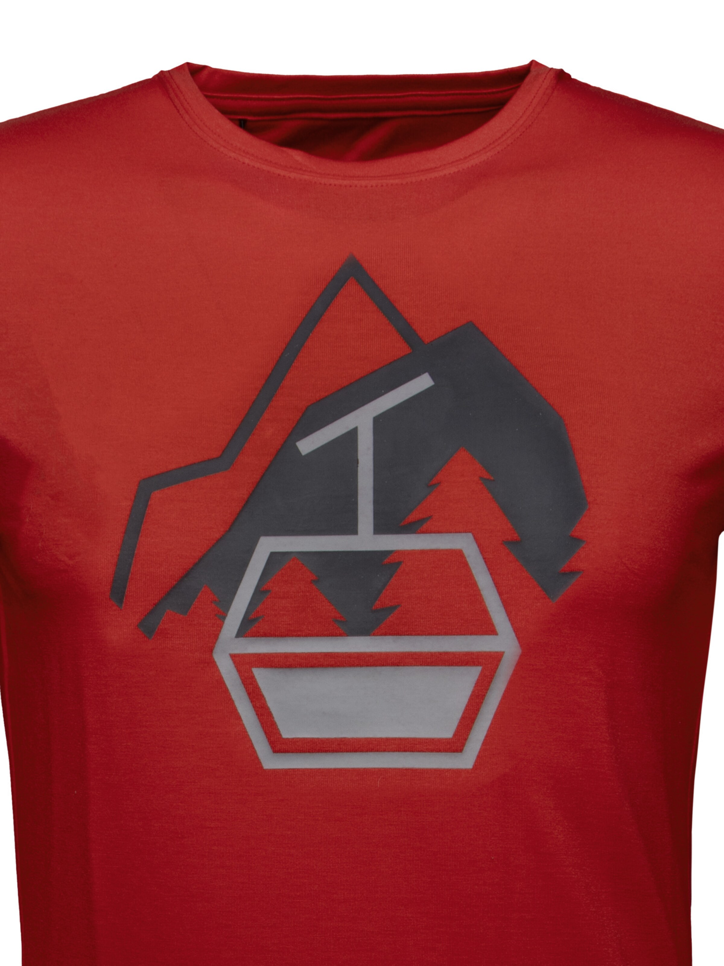 Schöffel Performance shirt 'Glogghus' in Red