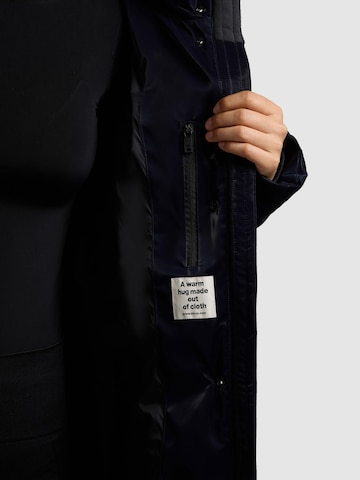 khujo Winter coat 'Pulset Shiny' in Blue