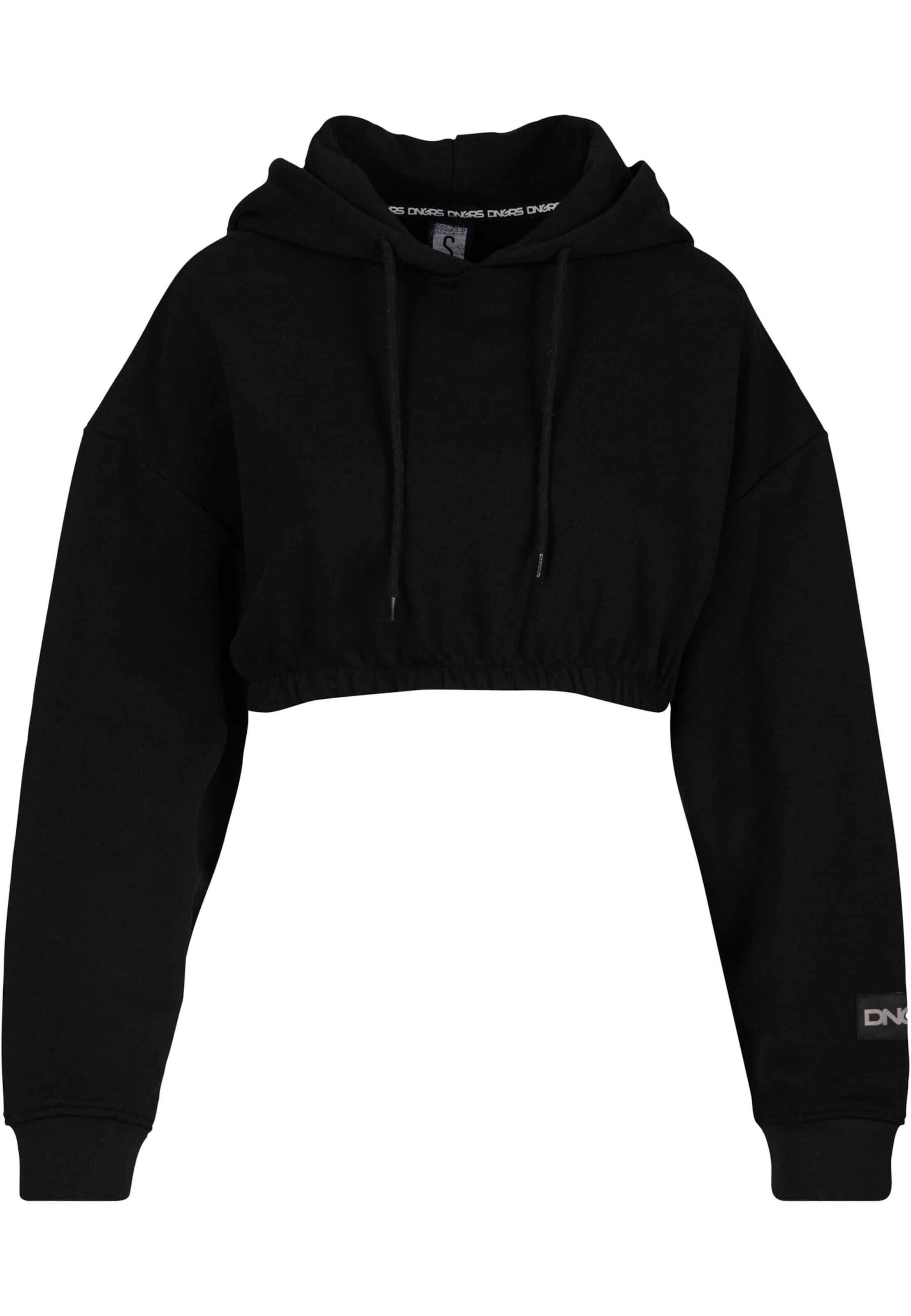 Dangerous DNGRS Sweatshirt 'EvilFuture' in Schwarz: Vorderseite