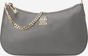 TOMMY HILFIGER Shoulder Bag 'Timeless' in Grey: front