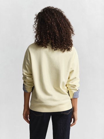 GANT Sweatshirt i gul
