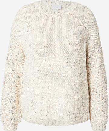 smėlio ONLY Carmakoma Megztinis 'CARWinter': priekis