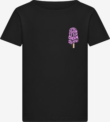 T-Shirt 'Ice Cream Season' Merchcode en noir : devant