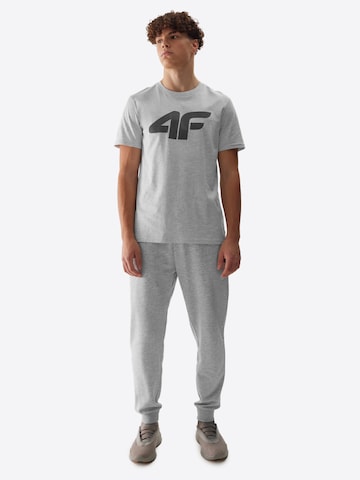 4F Zúžený strih Športové nohavice - Sivá