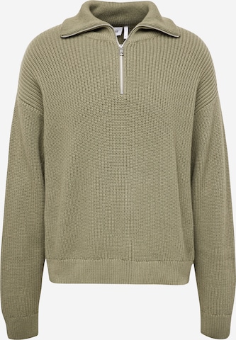 WEEKDAY Pullover 'Harry' in Grün: predná strana