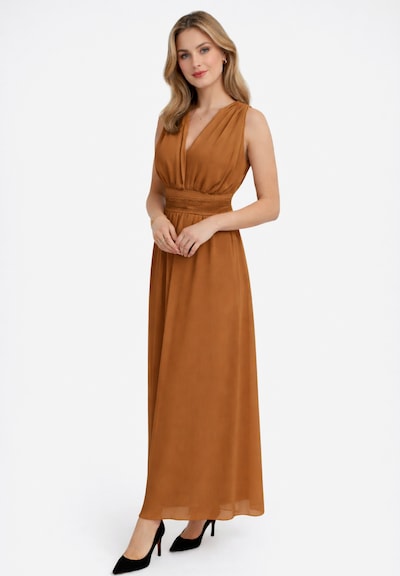 Elara Kleid in 40 in cognac, Produktansicht