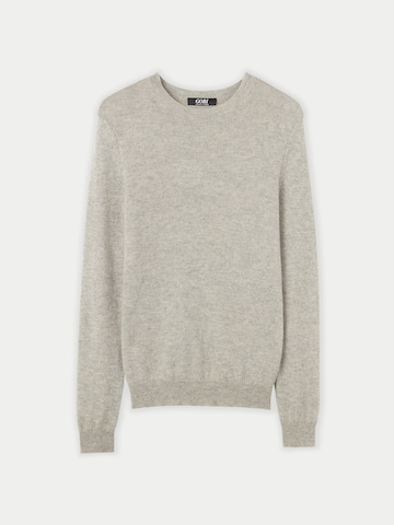 GOBI Cashmere Pullover 'Cashmere Hat & Sweater Set'‌‌‌‌ in Grau