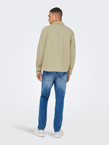 Only & Sons Between-season jacket 'ONSTimes' in Grey