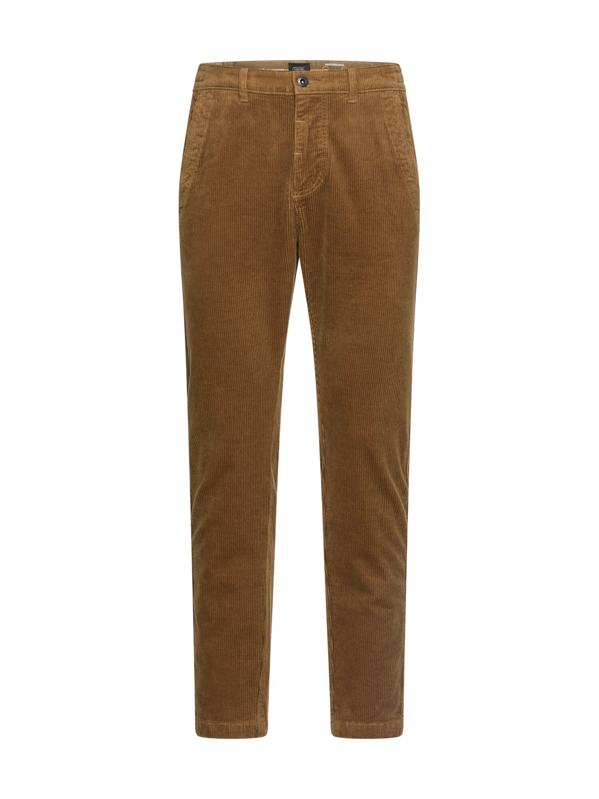 CAMEL ACTIVE Chino Pants in Brown: front