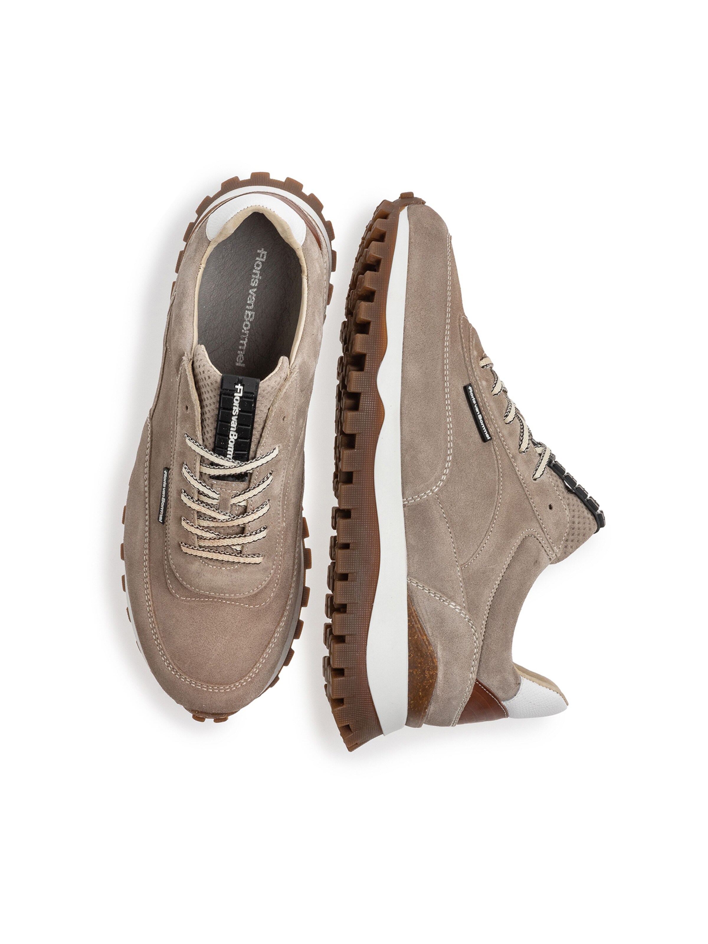 Floris van Bommel Sneakers laag 'De Grommer 01' in Bruin