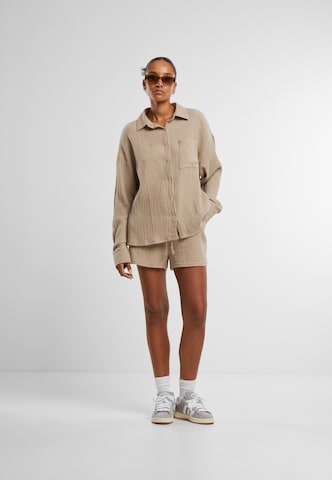 Chemisier Urban Classics en beige