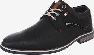 CoolWalk Lace-Up Shoes in Black: front