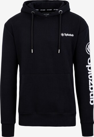 SPITZBUB Sweatshirt in Zwart: voorkant