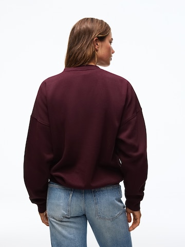 Bershka Tréning póló - piros
