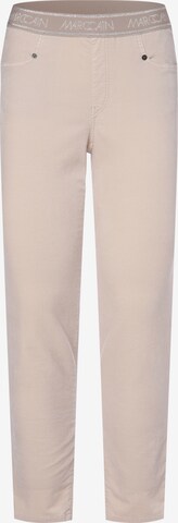 Marc Cain Regular Bundfaltenhose in Beige: predná strana