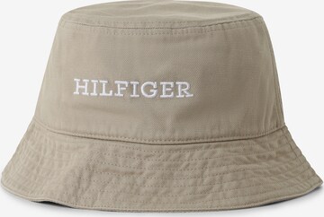 TOMMY HILFIGER Hat 'Bucket' in Beige: front