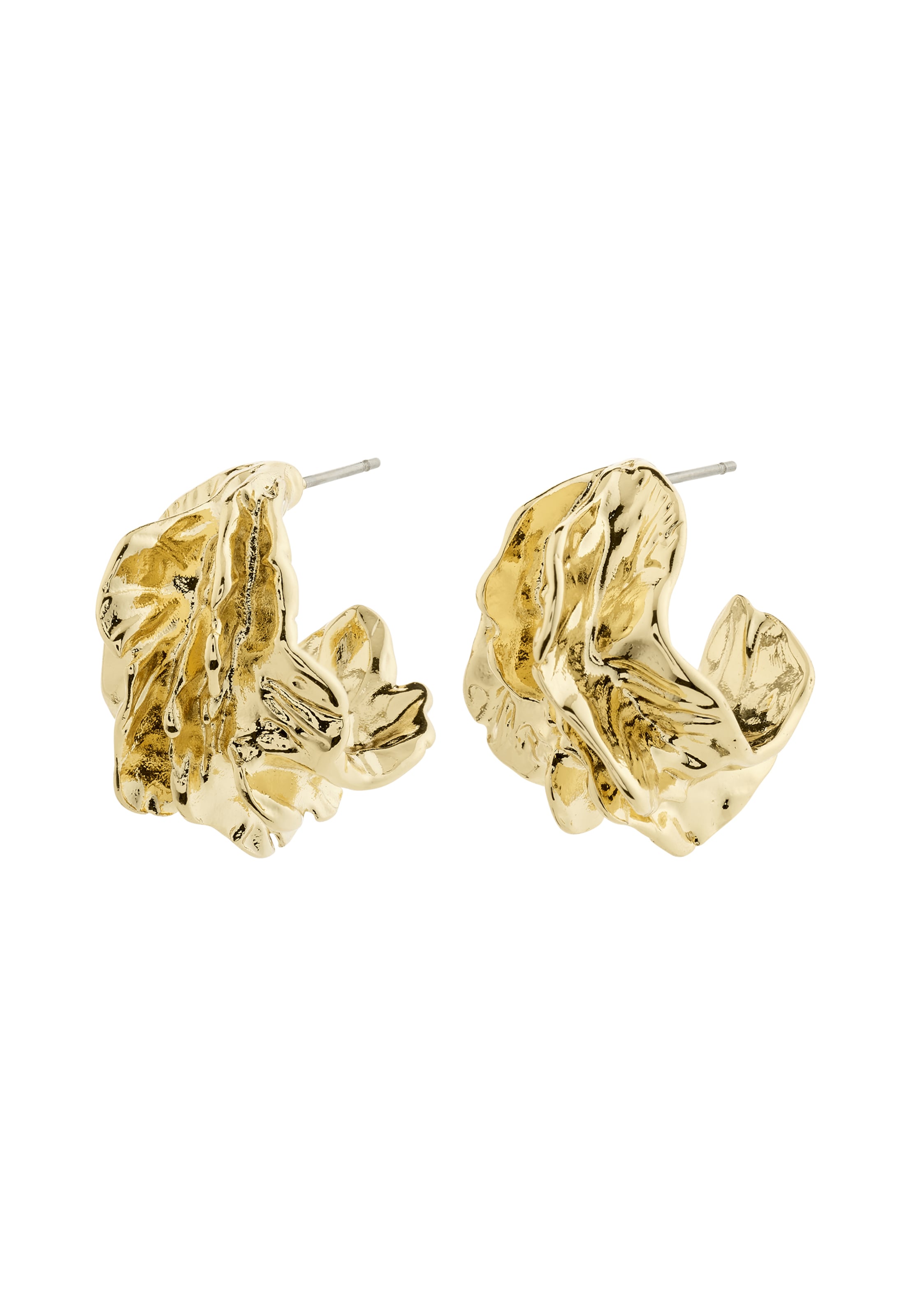 Pilgrim Uhani 'Eclipse' | zlata barva: sprednja stran