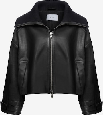 V S P Winterjacke 'Olga' in Schwarz: Vorderseite