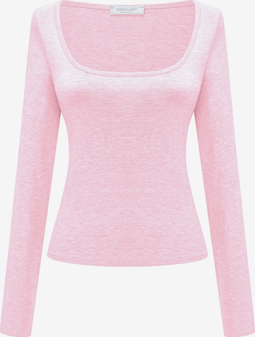 SASSYCLASSY Shirt in Pink: Vorderseite