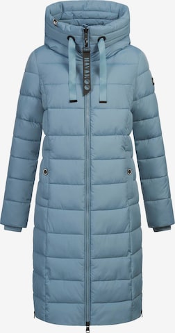 Manteau d’hiver NAVAHOO en bleu : devant