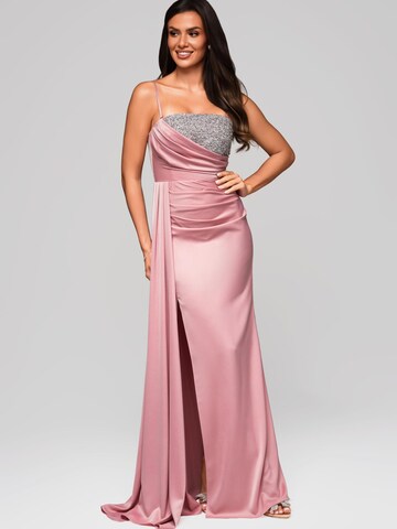 Ombre Evening dress in Pink