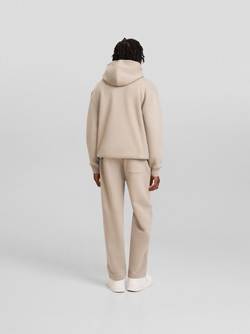 Bershka Sweat suit in Beige