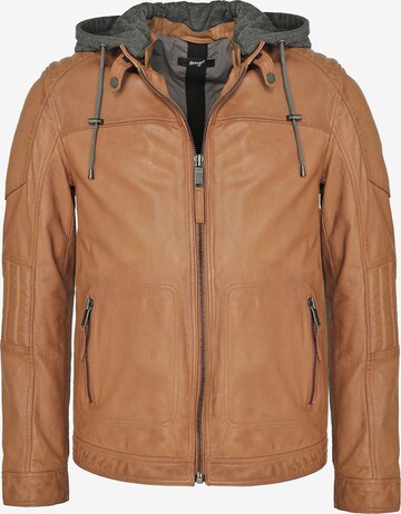 Maze Between-Season Jacket in Brown: front