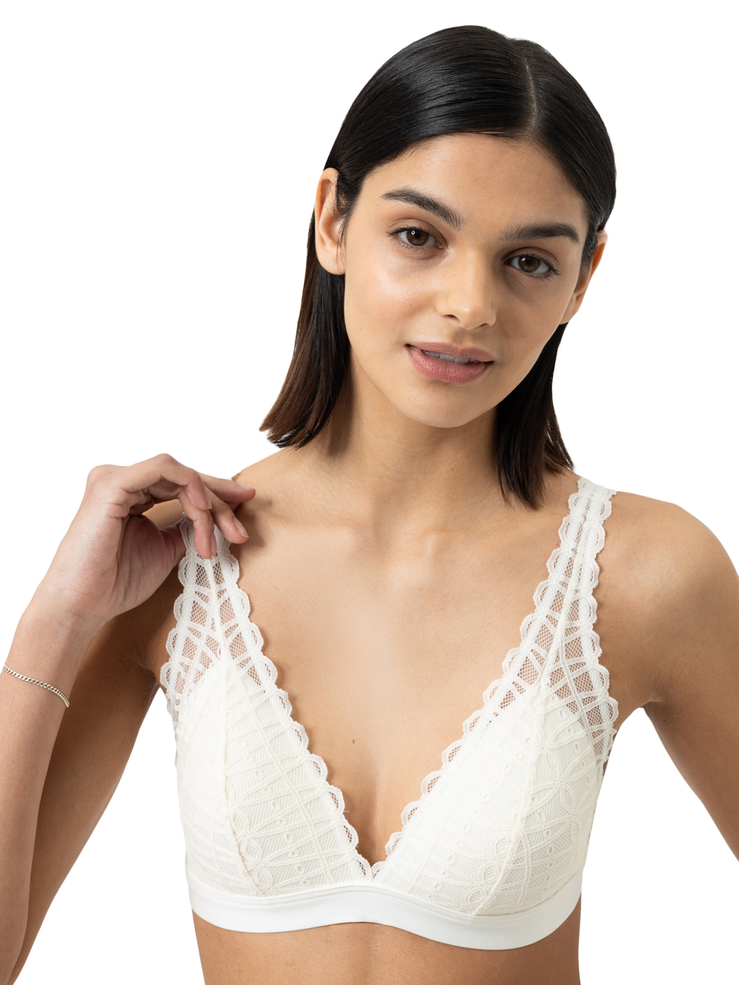 Mey Triangel BH 'Poetry Temptation' in Wit