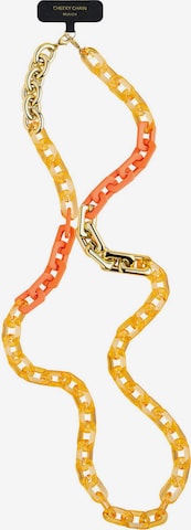 Cheeky Chain Munich Smartphone Case 'Funky' in Orange: front