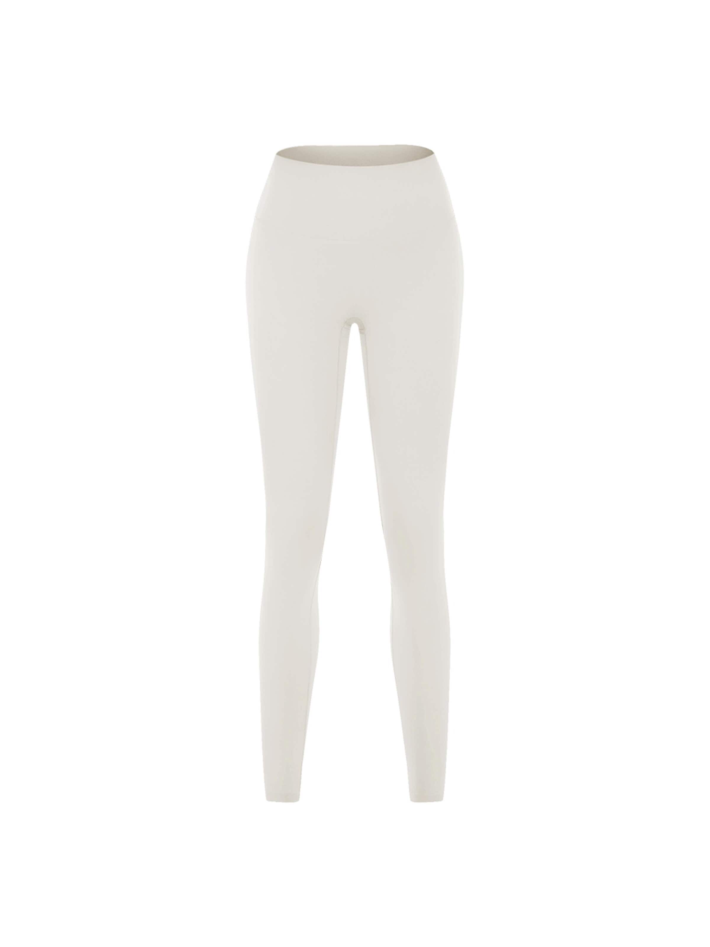 GOD SAVE QUEENS Slimfit Leggings 'Second Skin Studio High-Waisted Legging' in Beige: voorkant