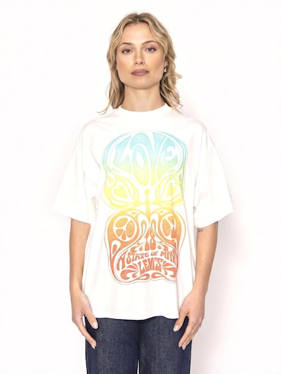 LEVI'S ® Shirt 'Love Is A State' in XS in de kleur Wit, Productweergave
