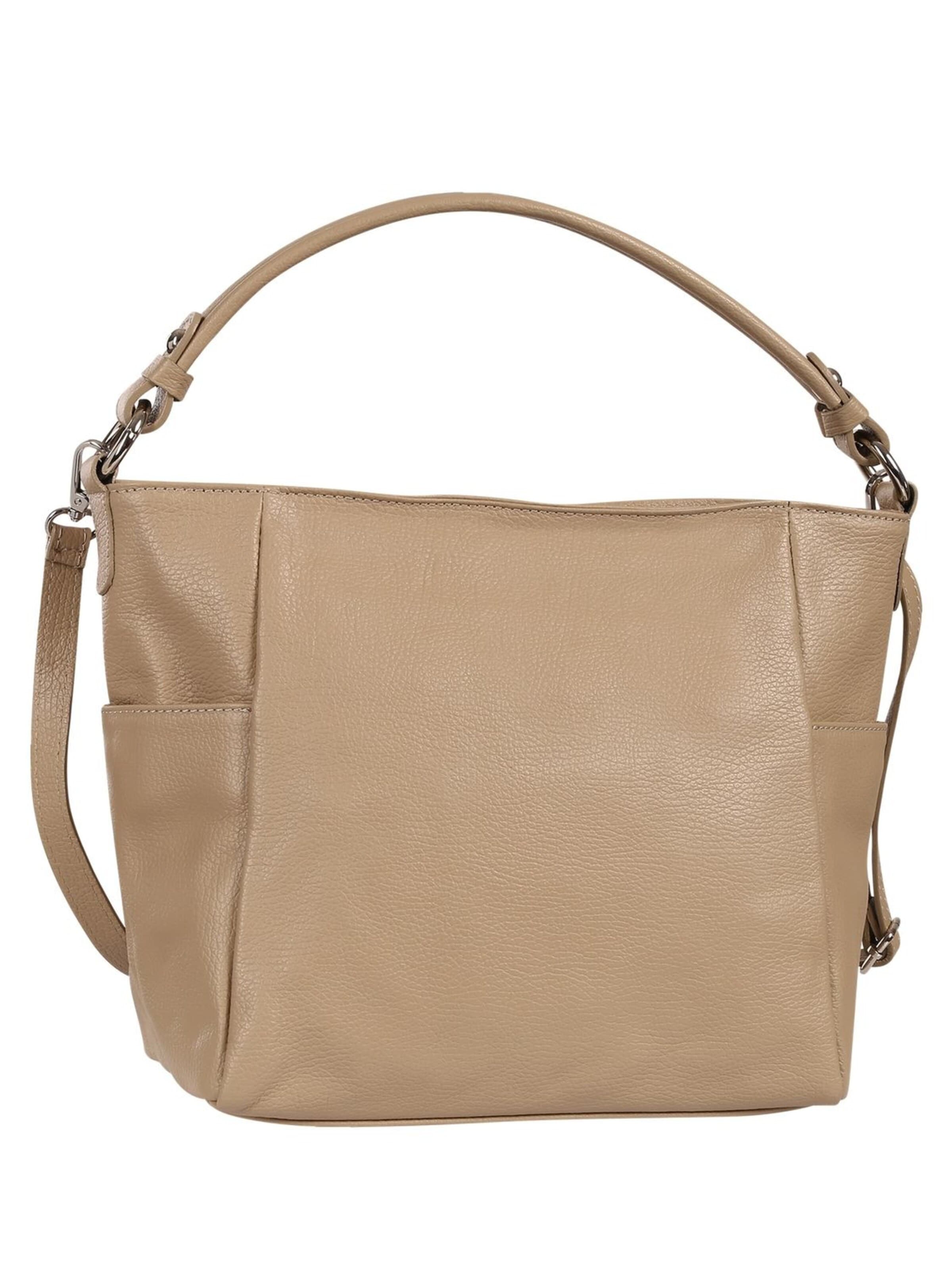 Toscanto - Bolso de hombro en beige: frente
