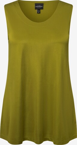 Ulla Popken Knitted Top in Green: front