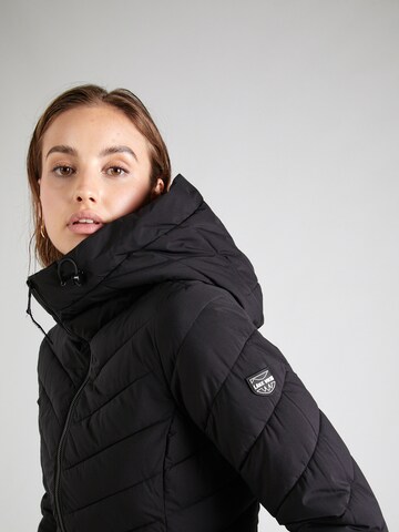 Lake View Winter Coat 'Ellinor' in Black