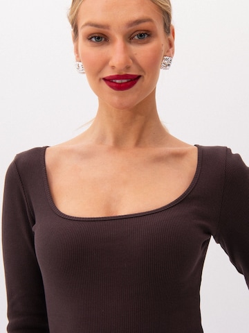 Abito in maglia 'Castella' di Nudyess in marrone