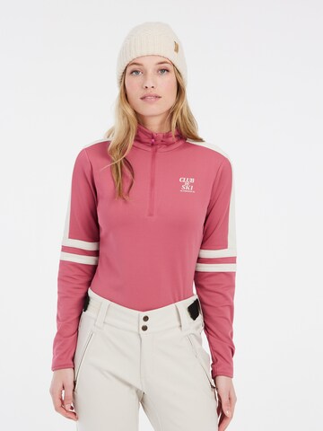 PROTEST Sportief sweatshirt 'PRTPRUE' in Roze: voorkant