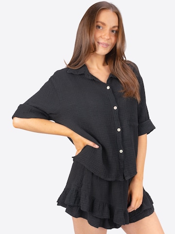 Seasons of April Bluse in Schwarz