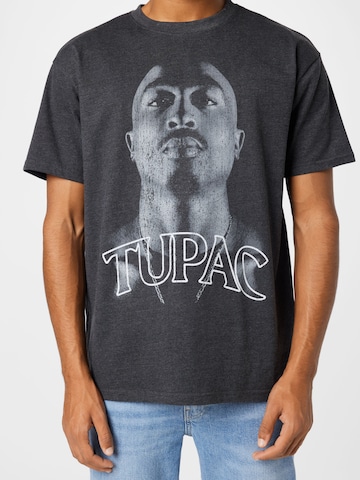 Maglietta 'Tupac Up' di Mister Tee in grigio