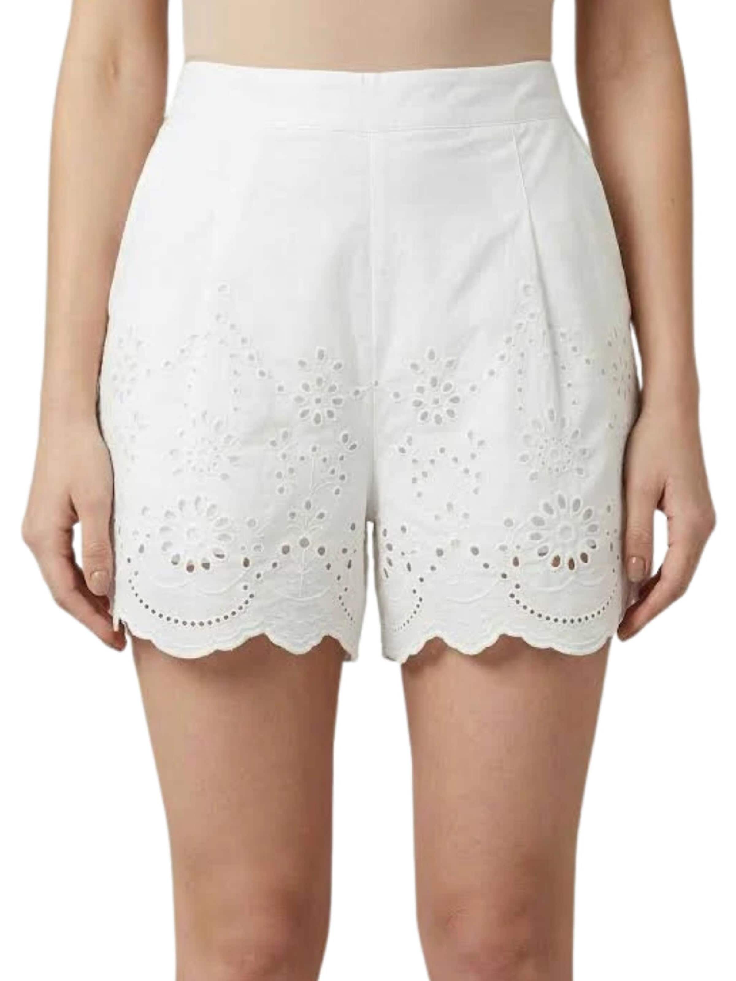 regular Pantaloni di MC2 Saint Barth in bianco: frontale