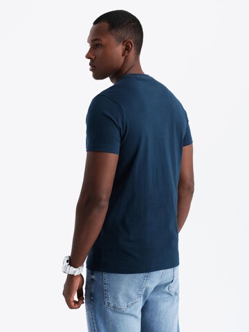 Ombre Shirt in Blauw