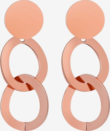 Akzent Earrings 'Missah, langlebig' in Gold: front